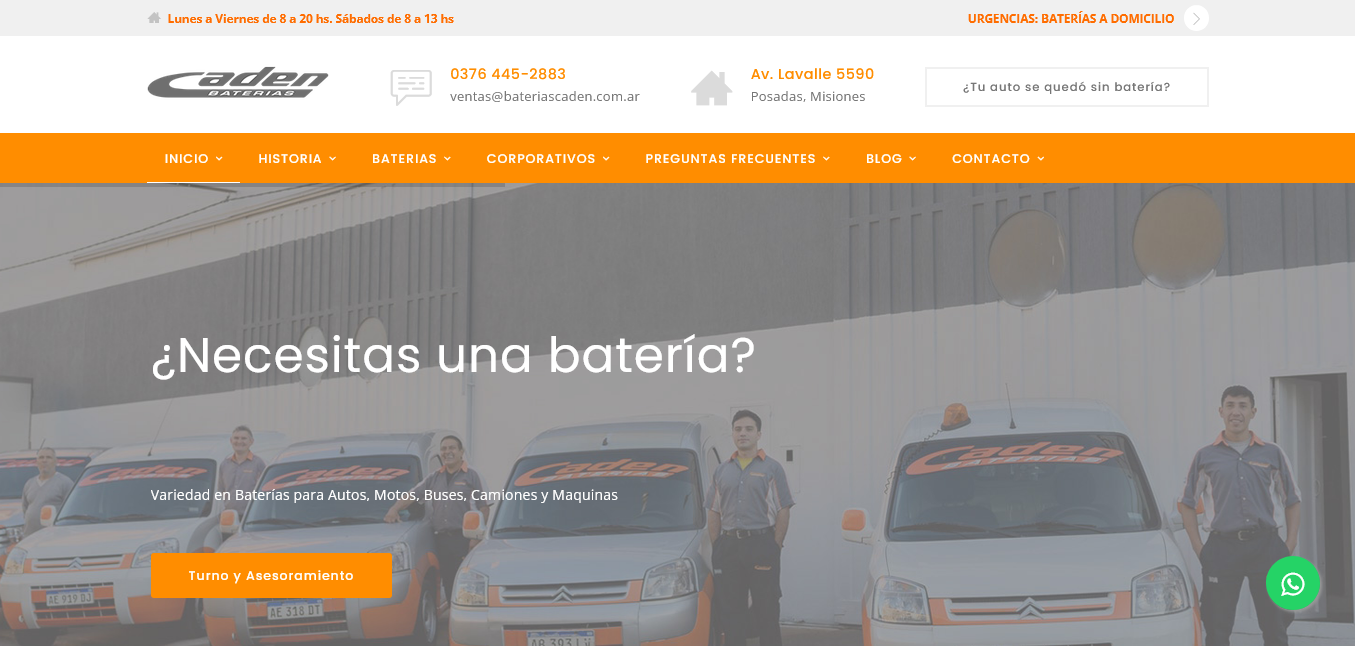 Baterías Cadén